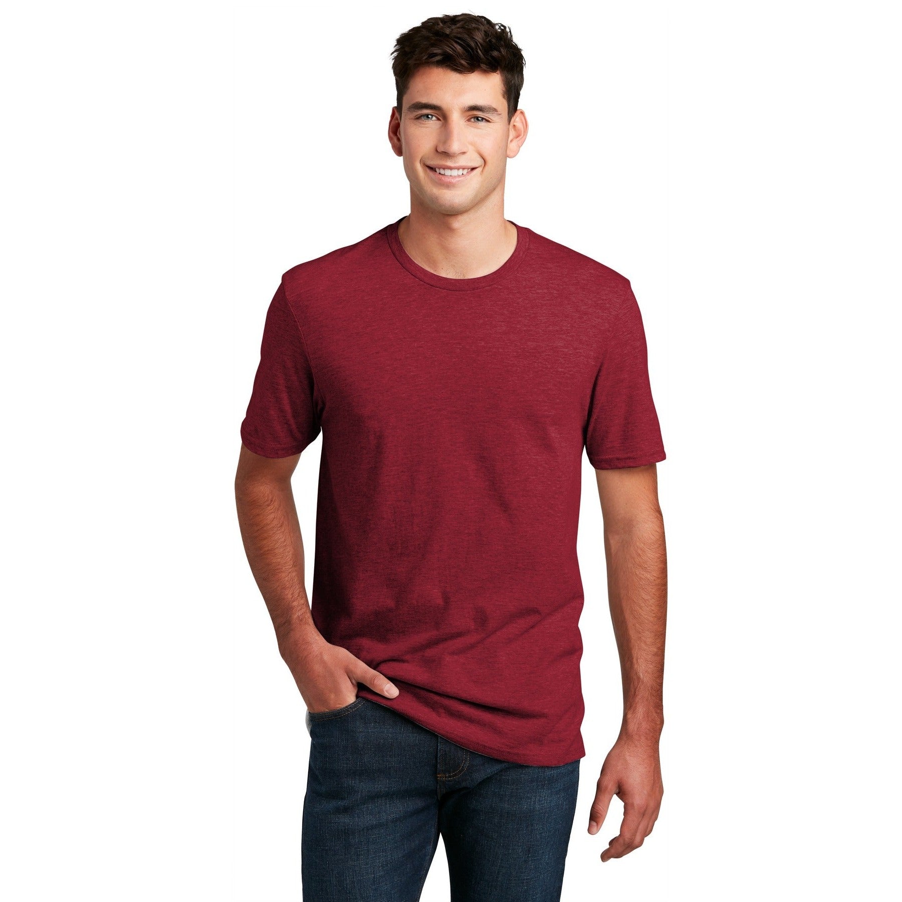 District-District® Perfect Blend® CVC Tee. DM108 2/2-MedTech-1